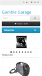 Mobile Screenshot of gamblegarage.com
